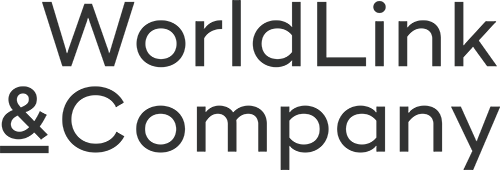 WorldLink ∧ Company ロゴマーク